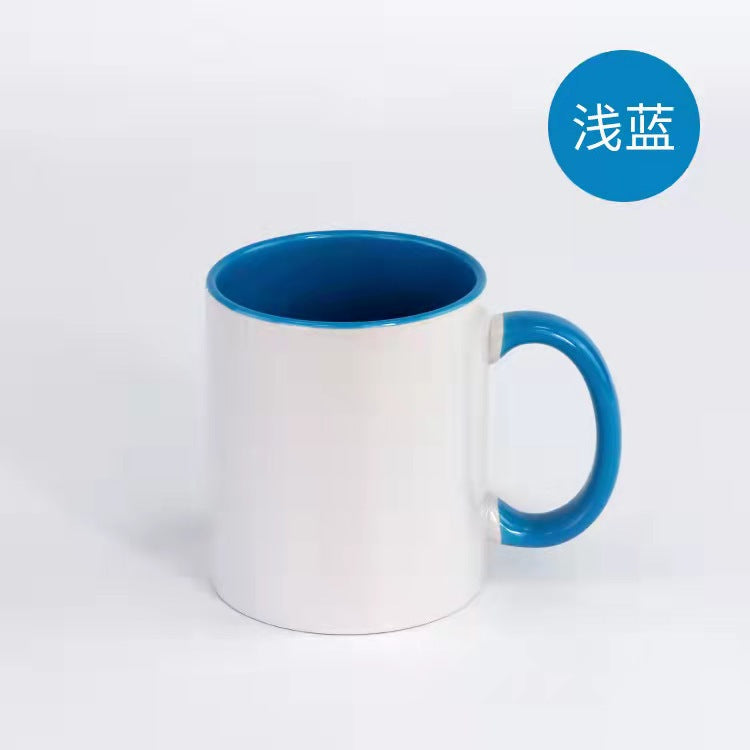 Taza de transferencia de calor de doble color al por mayor 36pcs